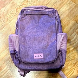Purple Vera Bradley Backpack